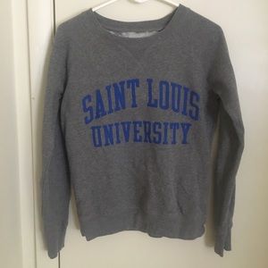 St. Louis University sweatshirt